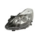 Фара передня ліва Renault Clio III 2009-2012 чорна рамка, ел.рег. DEPO 7701072008