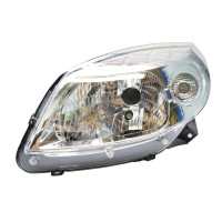 Фара передня ліва Renault Sandero 08-12 (TYC) мех./електрична, світла 8200733878