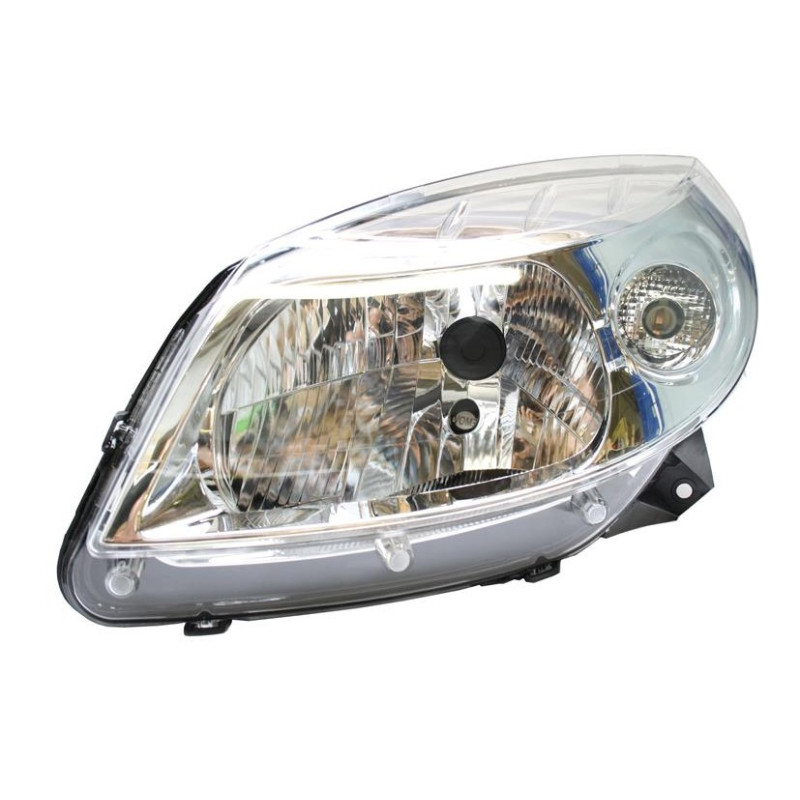 Фара передня ліва Renault Sandero 08-12 (TYC) мех./електрична, світла 8200733878
