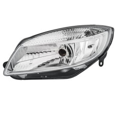 Фара передня ліва Skoda Fabia 2, Roomster 07-10 (Depo) електрична, галоген 5J1941017