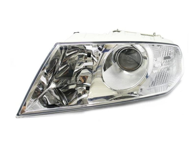 Фара передня ліва Skoda Octavia А5 05-09 (Depo) світла, електрична, з лінзою, галоген 1Z1941017D