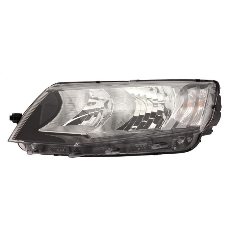 Фара передня ліва Skoda Octavia A7 13-17 (Depo) ел. кор., галоген 5E1941017