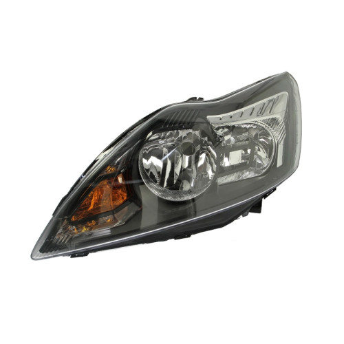 Фара передня ліва (чорна) Ford Focus 2 2008-2010 рестайлінг DEPO 1521197