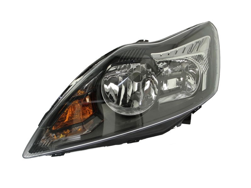 Фара передня ліва (чорна) Ford Focus 2 2008-2010 рестайлінг DEPO 1521197