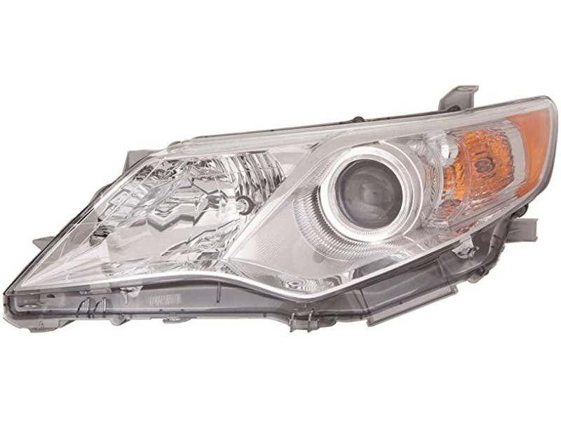 Фара передня ліва Toyota Camry 11-14 USA (TYC) механічна, жовта вставка 8115006470
