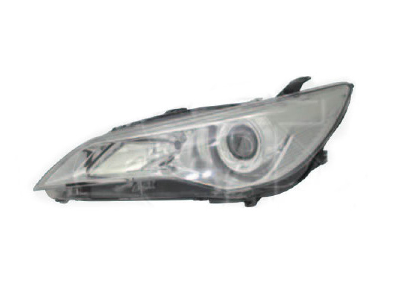 Фара передня ліва Toyota Camry XV50 14-17 USA (Depo) біла вставка, галоген, механічна 