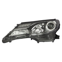 Фара передня ліва Toyota RAV4 13-15 (TYC) LED, галоген 8117042540