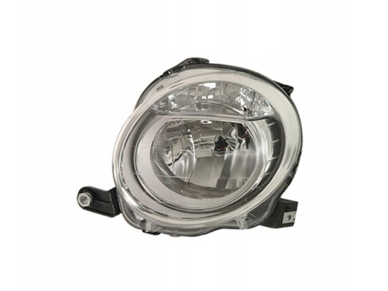 Фара передня ліва верхня Fiat 500 07-15 (Depo) ел. рег., галоген 51787492