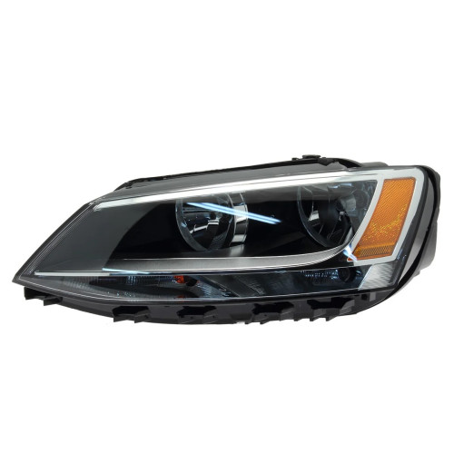 Фара передня ліва VW Jetta 6 2011-2018 USA TYC жовта вставка 5C7941005