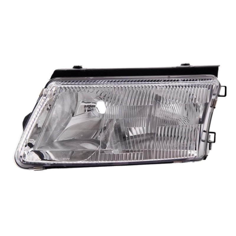Фара передня ліва VW Passat B5 97-00 (Depo) галоген, рифлене скло 3B0941017M