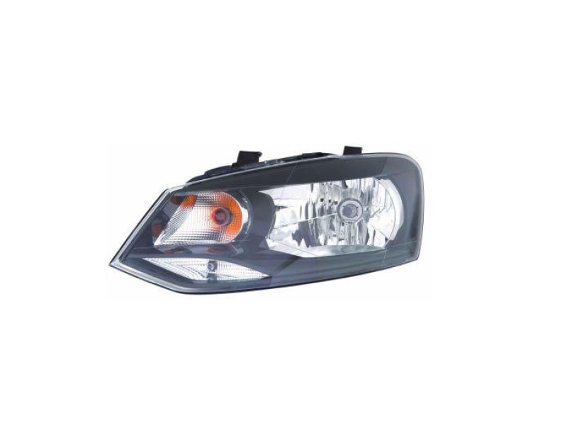 Фара передня ліва VW Polo Sedan 09-15 (Depo) електрична, без екрана лампи 6RU941015