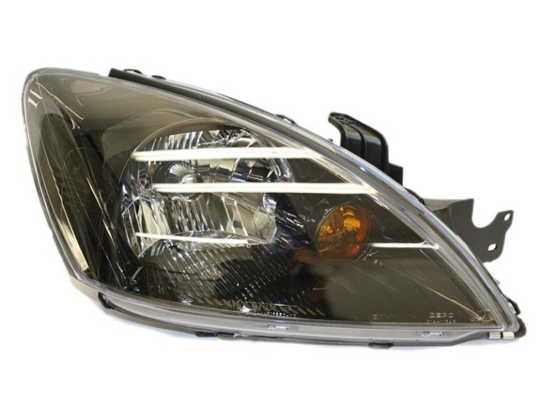 Фара передня Mitsubishi Lancer 9 05-10 права, механіка, чорна DEPO MN175810