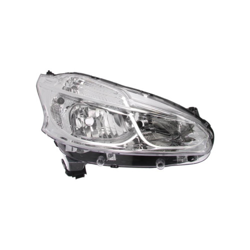 Фара передня Peugeot права 208 2012-2015 DEPO ел. рег. 9802221280