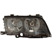 Фара передня права BMW 3 E46 98-01 4дв. черн. рамка (Depo) 63126910956