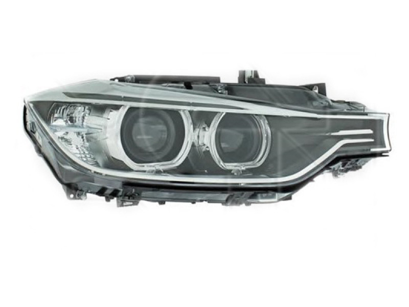 Фара передня права BMW 3 F30/31 12-15 (TYC) ксенон, LED, електрична