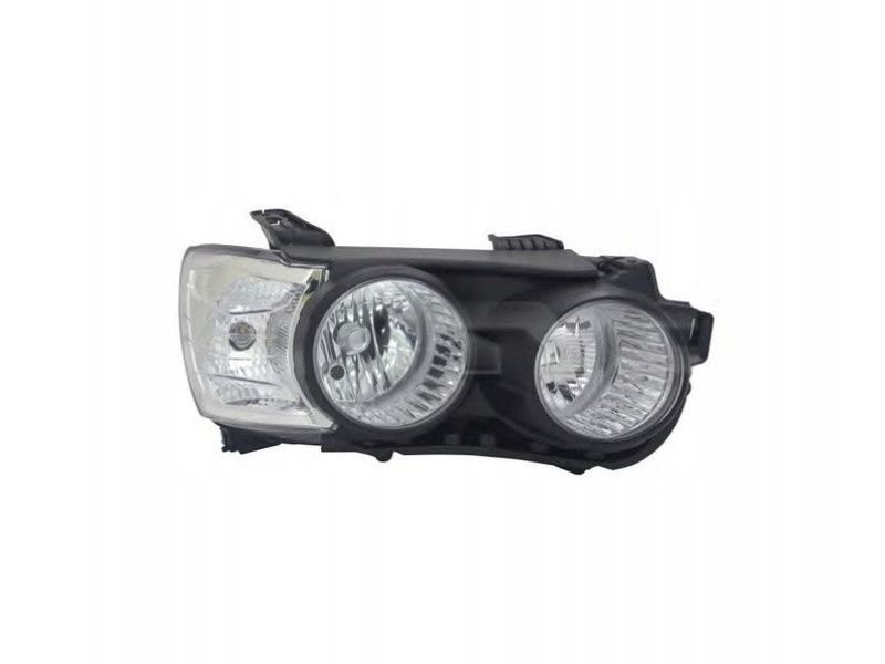 Фара передня права Chevrolet Aveo T300 12-16 (Китай) електрич., чорні окуляри 96831062