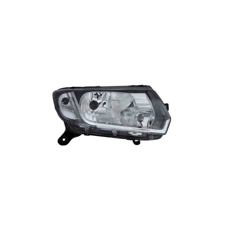 Фара передня права Dacia Logan / Sandero 13-17 (TYC) механічна, під одну лампу 260105344R