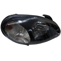 Фара передня права Daewoo Lanos, Sens 98-18 TEMPEST (Китай) ел. коректор, чорна