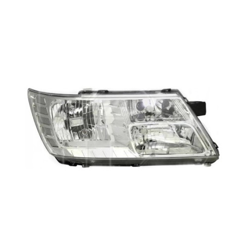 Фара передня права Dodge Journey 08-20, Fiat Freemont 11-20 TYC біла вставка, механічна, світла 