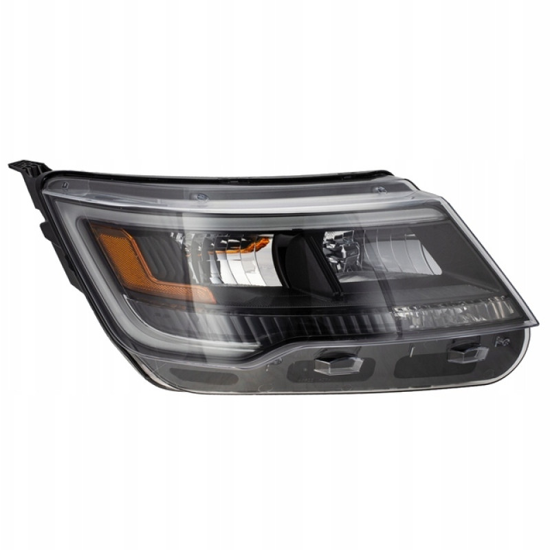 Фара передня права Ford Explorer Sport 16-18 (TYC) механічна, чорна FB5Z13008K