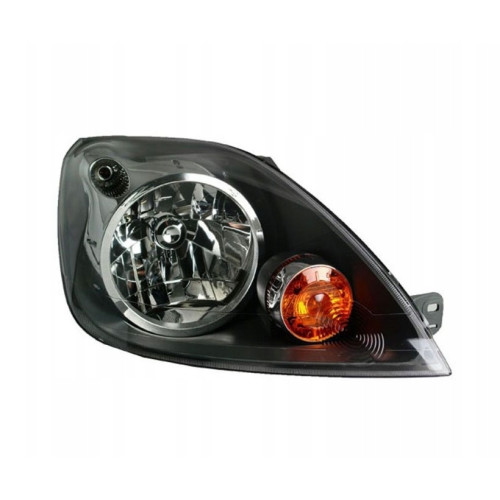Фара передня права Ford Fiesta 2006-2008 (Polcar) чорна, ел. кор.1415694