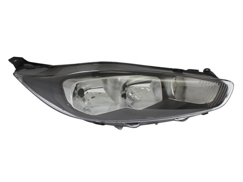 Фара передня права Ford Fiesta 13-17 (Китай) галоген, чорна 1789943