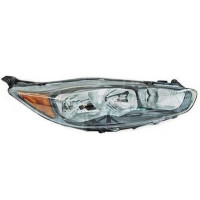 Фара передня права Ford Fiesta 13-17 USA (Depo) механічна, чорна