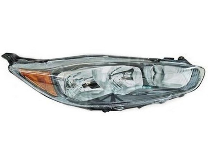 Фара передня права (механічна, чорна) Ford Fiesta USA 2013-2017 TYC D2BZ13008J