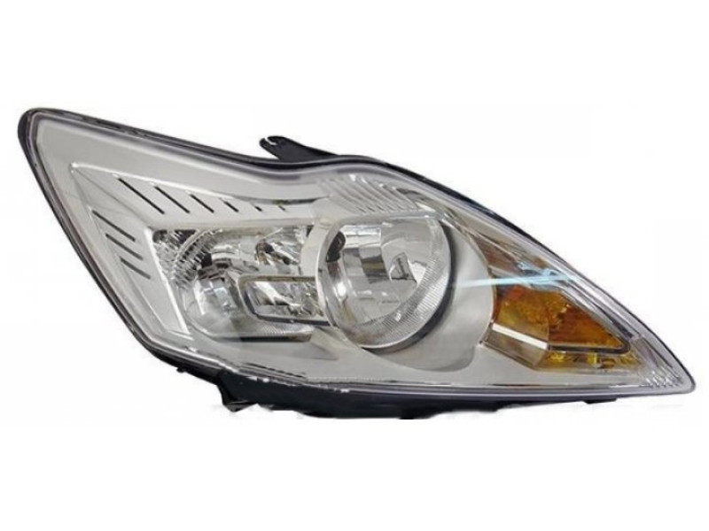 Фара передня права Ford Focus 2 рестайлінг 08-10 (Depo) ел. рег. 8M5113100AA