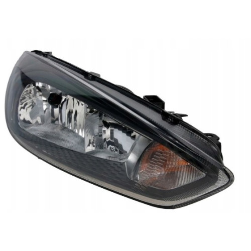 Фара передня права Ford Focus 3 2015-2018 (Китай) чорна, галоген, LED, 1866235