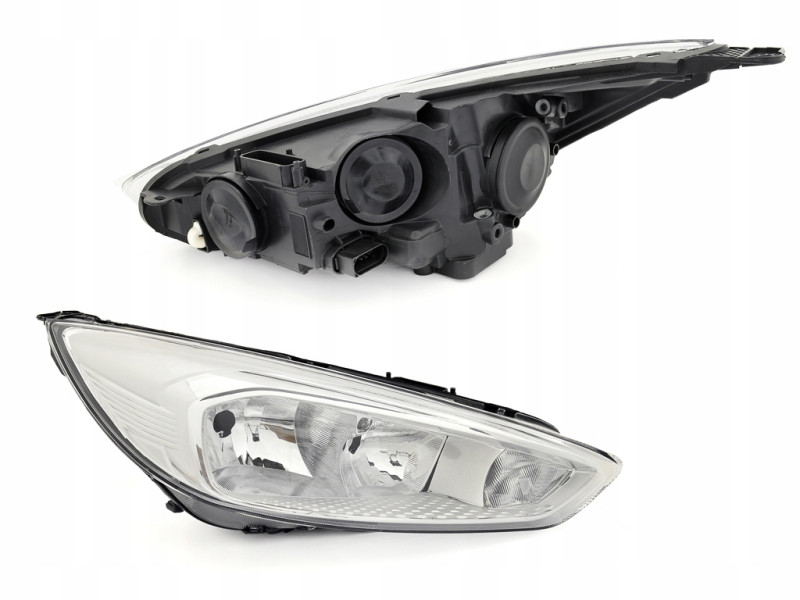 Фара передня права Ford Focus 3 15-18 (Depo) світла, галоген H7/H15 1866225