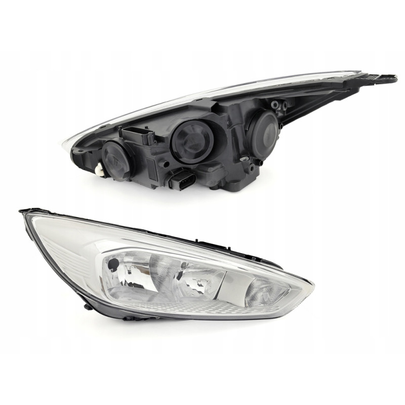 Фара передня права Ford Focus 3 15-18 (Depo) світла, галоген H7/H15 1866225
