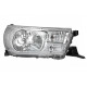 Фара передня права (H4, ел. кор.) Toyota Hilux 2015-2020 DEPO 81110-0K690