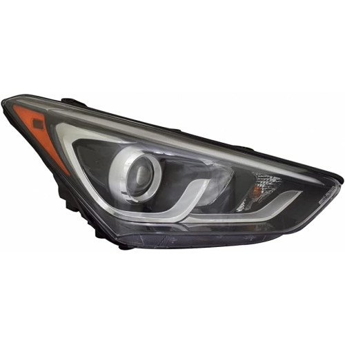 Фара передня права Hyundai Santa Fe 3 2016-2018 USA DEPO електрич. рег., LED, 921024Z500