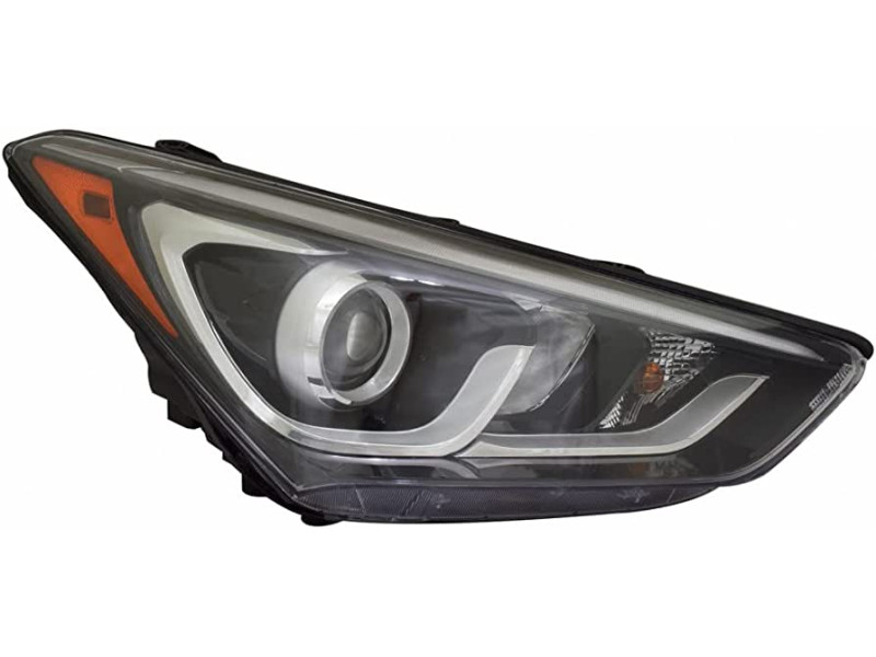 Фара передня права Hyundai Santa Fe 3 16-18 USA (Depo) електрич. рег., LED, 921024Z500