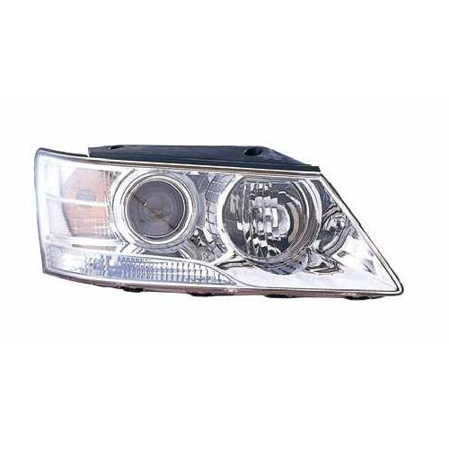 Фара передня права Hyundai Sonata NF 2008-2010 TYC електрична, H7/H1 галоген 921023K520