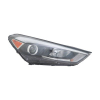 Фара передня права Hyundai Tucson TL 15-18 USA (Depo) жовта вставка   LED 92102D3150