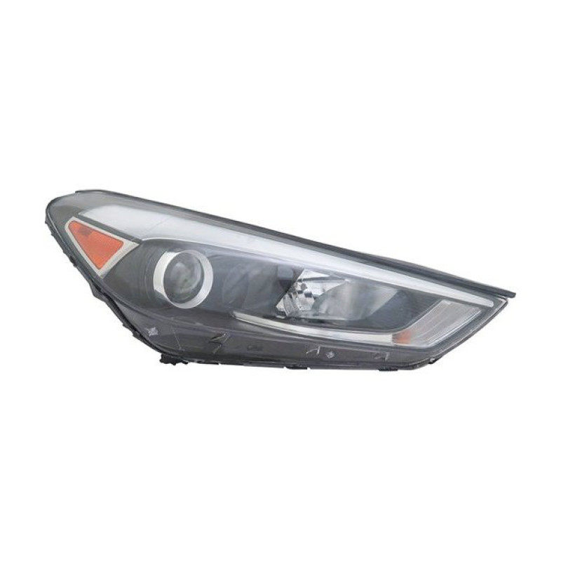 Фара передня права Hyundai Tucson TL 15-18 USA (Depo) жовта вставка   LED 92102D3150