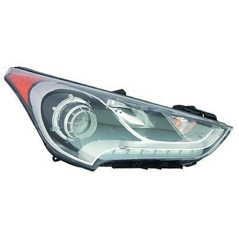 Фара передня права Hyundai Veloster 12-17 USA (Depo) галоген з лінзою 921022V110