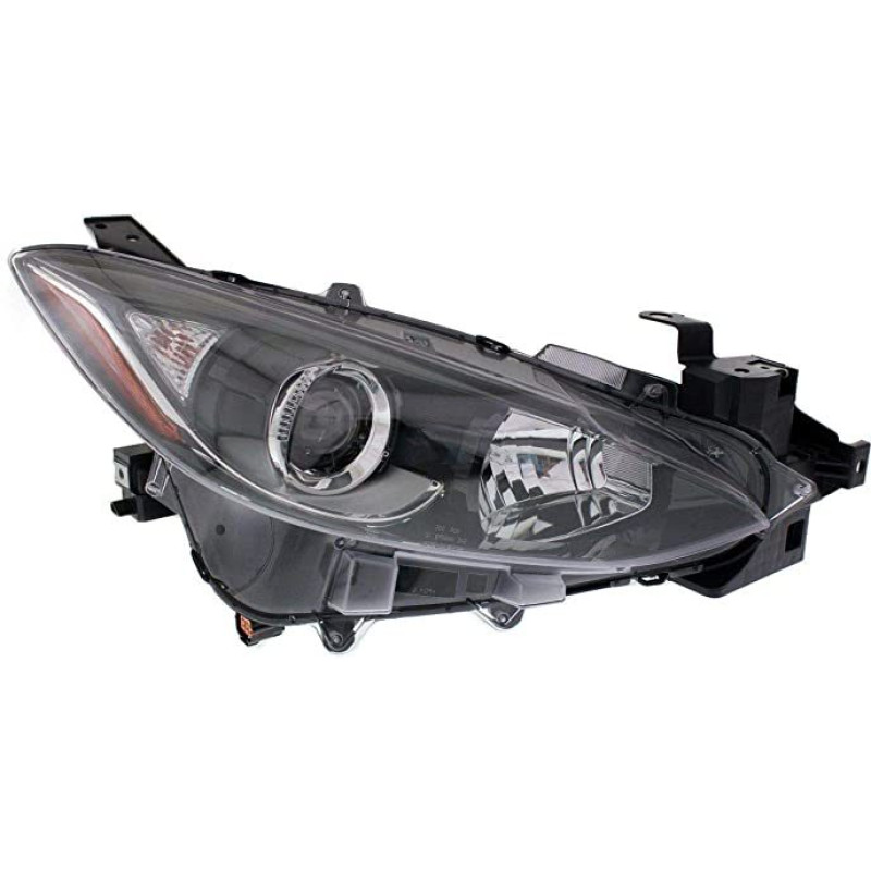 Фара передня права Mazda 3 BM 13-16 (Depo) жовта вставка, механічна, галоген BPW9-51-0K0A