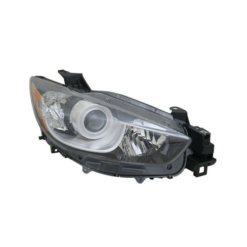 Фара передня права Mazda CX-5 2012-2016 USA DEPO галоген, жовта вставка KJ01-51-031C