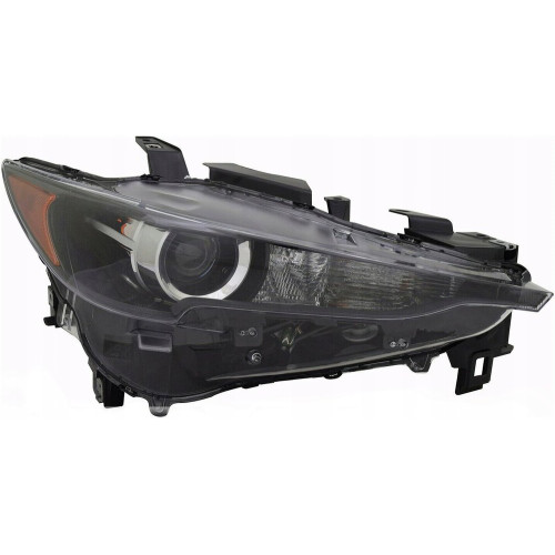 Фара передня права Mazda CX-5 17- USA TYC LED, жовта вставка KL2J-51-031C