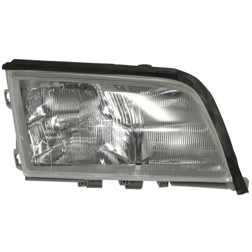 Фара передня права Mercedes C-Class W202 1993-1996 (H1/H1/H3) мех. кор., без омивача DEPO 2028201861