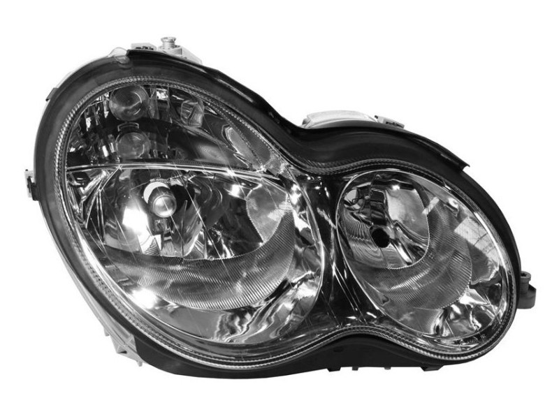 Фара передня права Mercedes C-Class W203 00-07 (TYC) пневматична, галоген 2038203261