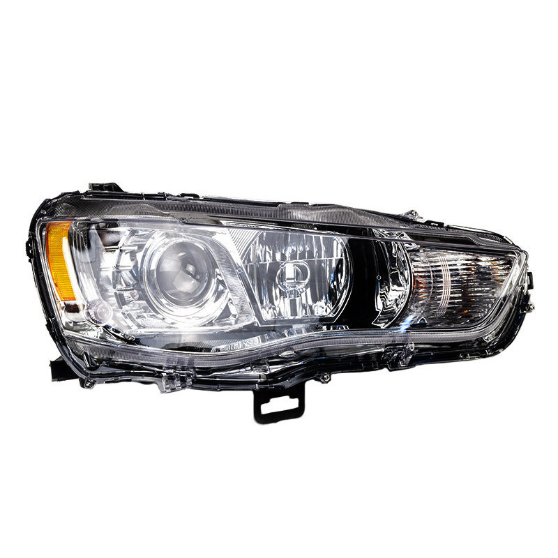 Фара передня права Mitsubishi Outlander XL 10-12 (Китай) ксенон, лінза, жовта вставка 8301A706