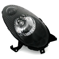 Фара передня права Nissan Micra K12 05-08 (Depo) електрична, чорна 26010AX705