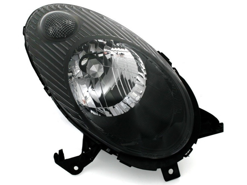 Фара передня права Nissan Micra K12 05-08 (Depo) електрична, чорна 26010AX705