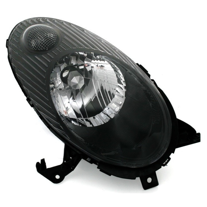 Фара передня права Nissan Micra K12 05-08 (Depo) електрична, чорна 26010AX705