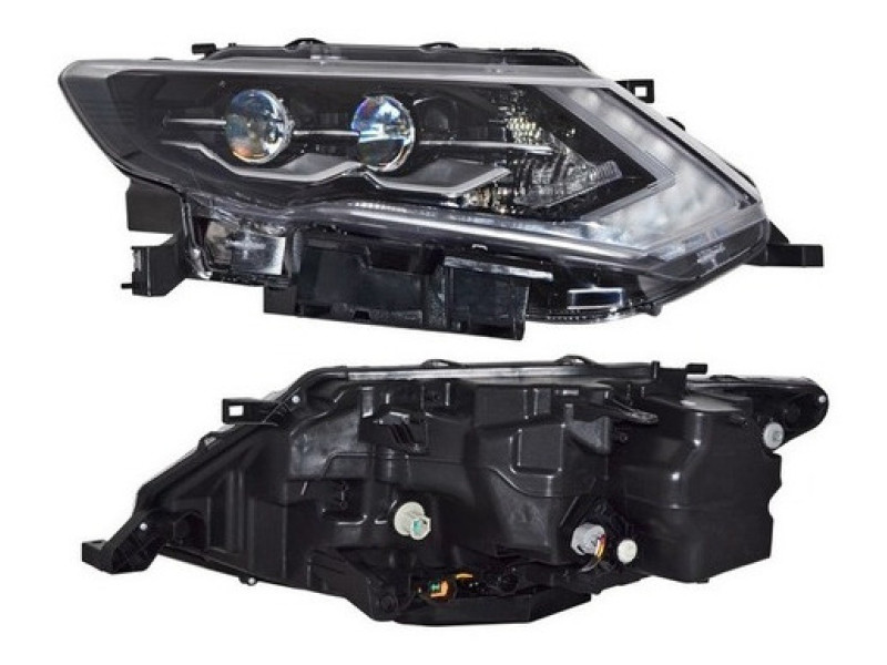 Фара передня права Nissan X-Trail T32 17-20 (TYC) повний LED, ел. рег. 26010-6FV5A-999