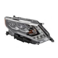 Фара передня права Nissan X-Trail T32, Rogue 17-20 USA (TYC) дві лінзи, LED, жовта вставка 